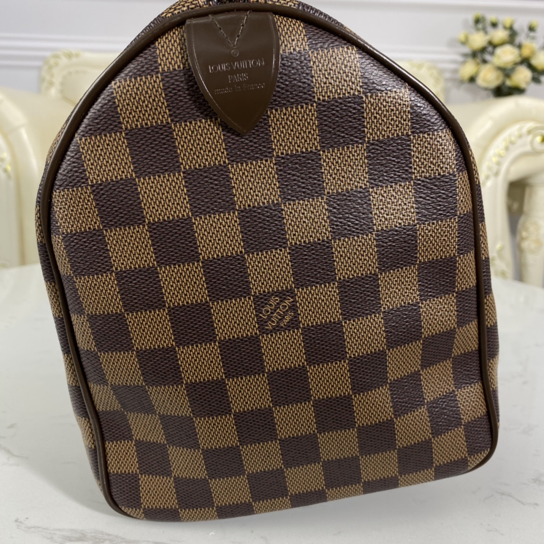 Louis Vuitton SPEEDY BANDOULIERE 30 Damier Ebene Handbag N41364 